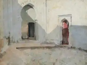 Sargent, John Singer: Courtyard, Tetuan, Morocco, 1879-80