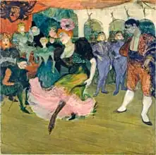 Toulouse-Lautrec, H.: Marcelle Lender Dancing the Bolero in 
