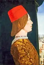 Roberti, Ercole de: Giovanni II Bentivoglio, c. 1474- 77