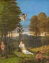 Lotto, Lorenzo: Allegory of Chastity, c. 1505