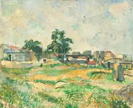 Cézanne, Paul: Landscape near Paris, c. 1876