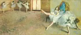 Degas, Edgar: Before the Ballet, 1890-1892