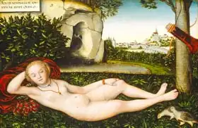 Cranach, Lucas: The Nymph of the Spring, after 1537