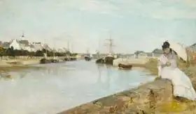 Morisot, Berthe: The Harbour at Lorient