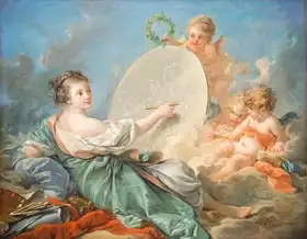 Boucher, Francois: Allegory of Painting