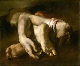 Géricault, Théodore: Study of Feet and Hands, c.1818-19