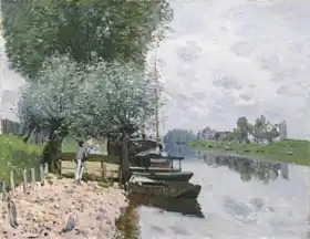 Sisley, Alfred: The Seine at Bougival