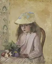 Pissarro, Camille: Portrait of the Artist’s Daughter
