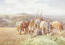 Adams, Charles James: Resting in the Field