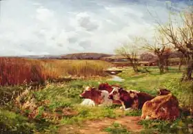 Adams, Charles James: In the Meadow