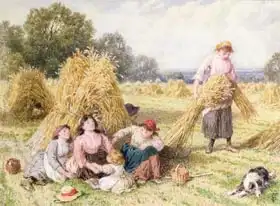Foster, Myles Birket: The Cornfield