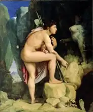 Ingres, Jean Auguste: Oedipus and the Sphinx