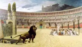 Gérôme, Jean-Léon: The Christian Martyr