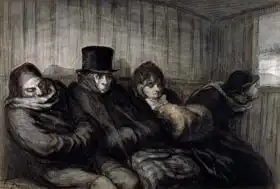 Daumier, Honore: The Second Class Carriage