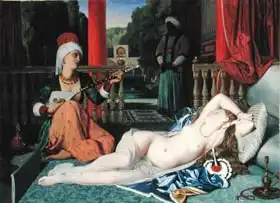 Ingres, Jean Auguste: Odalisque with Slave