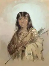 Miller, Alfred Jacob: Chinook Indian, Columbia River