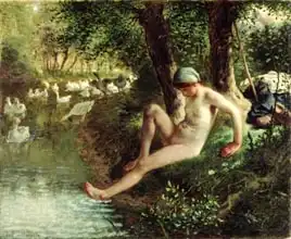 Millet, J. F.: The Bather