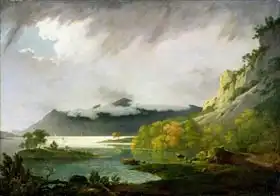 Wright, Joseph: Derwent Water with Skiddaw in the Distance, c.1795-6