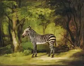 Stubbs, George: A Zebra