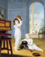 Devis, Arthur: Emily and George Mason, c.1794-95