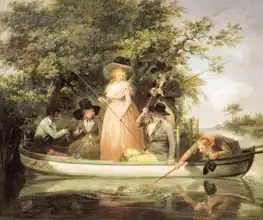 Morland, George: A Party Angling