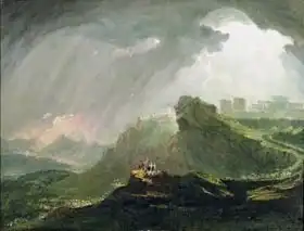 Martin, John: Joshua Commanding the Sun to Stand Still Upon Gibeon