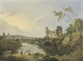 Wilson, Richard: Italian Landscape (Morning), c.1760-65