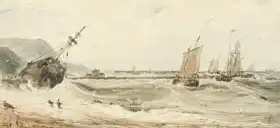 Francia, Francois Louis Thomas: Boulogne Harbour