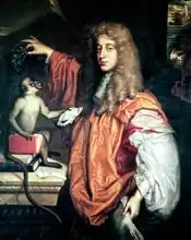 Huysmans, Jacob: John Wilmot (1647-80) 2nd Earl of Rochester, c.1665-70