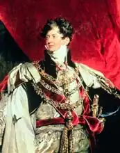 Lawrence, Thomas: The Prince Regent, later George IV (1762-1830) in his Garter Robes